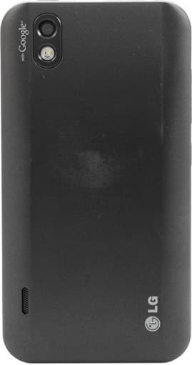 Обзор LG Optimus Black. Обратная панель корпуса