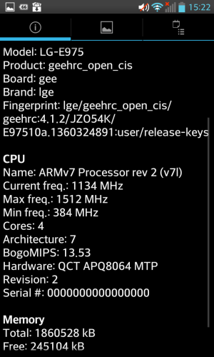 обзор смартфона LG Optimus G