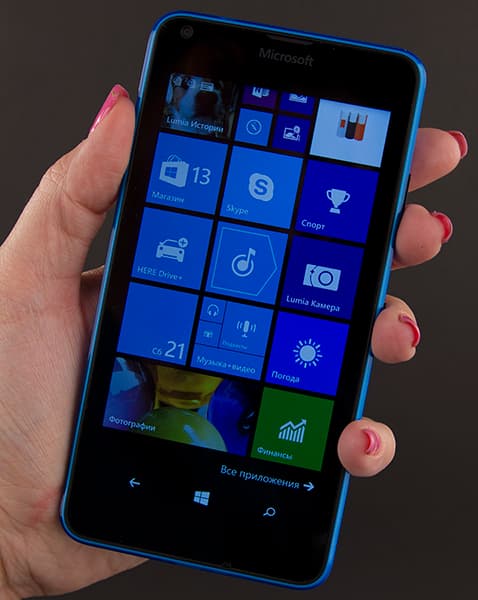 Внешний вид Microsoft Lumia 640