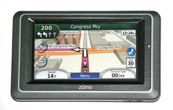 Zumo 660. Вид спереди.