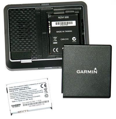 Nuvi 500. Вид сзади.