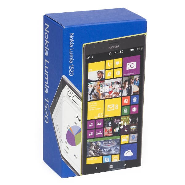 Упаковка Nokia Lumia 1520