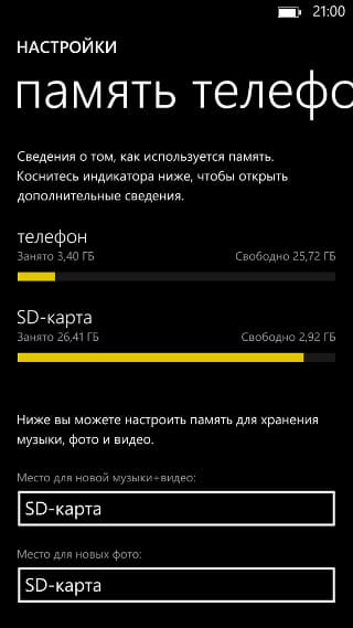 Флэш-диск Nokia Lumia 1520