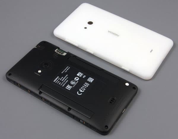Аккумуляторный отсек Nokia Lumia 625