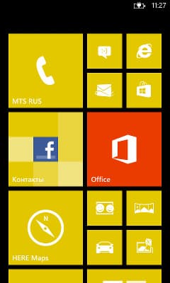 Windows Phone 8 в Nokia Lumia 720