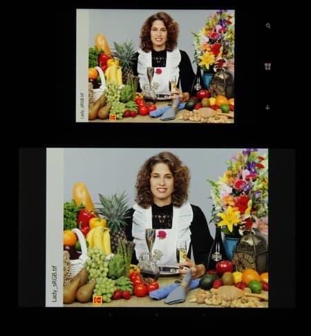 Обзор смартфона Nokia Lumia 830. Тестирование дисплея