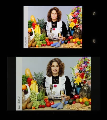 Обзор смартфона Samsung Galaxy A7. Тестирование дисплея