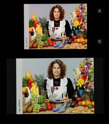 Обзор смартфона Samsung Galaxy Note 4. Тестирование дисплея