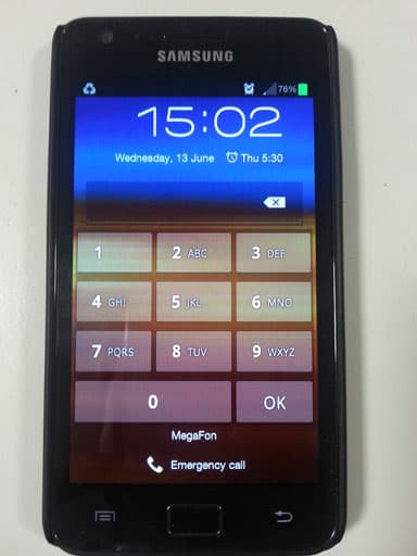 Обзор Samsung Galaxy S 3. Демонстрационный снимок