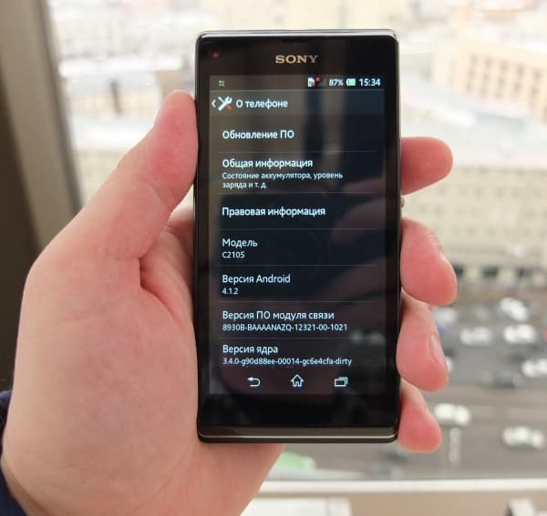 Cмартфоны Xperia SP и Xperia L