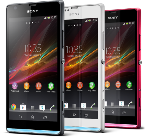 Cмартфоны Xperia SP и Xperia L