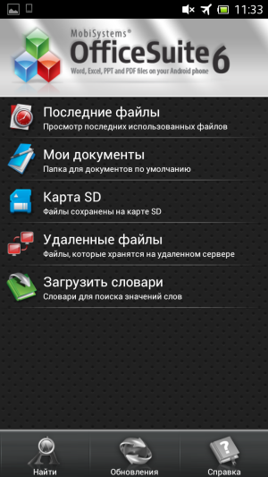 Обзор коммуникатора Sony Xperia acro S