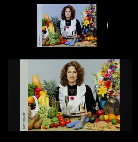 Обзор смартфона Sony Xperia E1. Тестирование дисплея