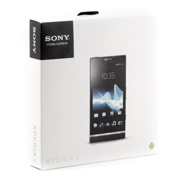 Sony Xperia S — упаковка