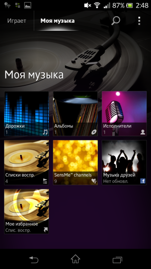 обзор смартфона Sony Xperia V