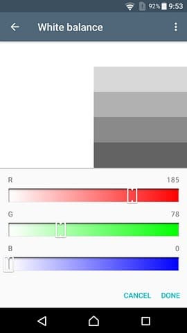 Обзор смартфона Sony Xperia X. Тестирование дисплея