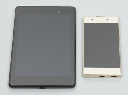 Обзор смартфона Sony Xperia XA1. Тестирование дисплея