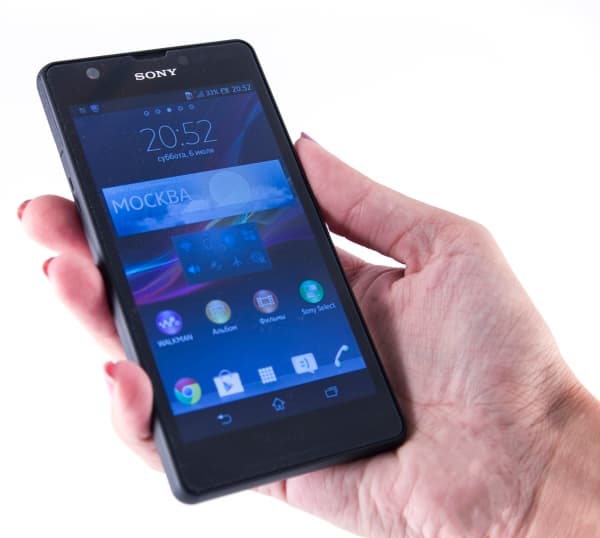 Обзор смартфона Sony Xperia ZR