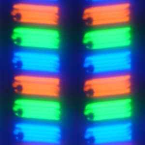 Обзор смартфона THL T100S. Тестирование дисплея