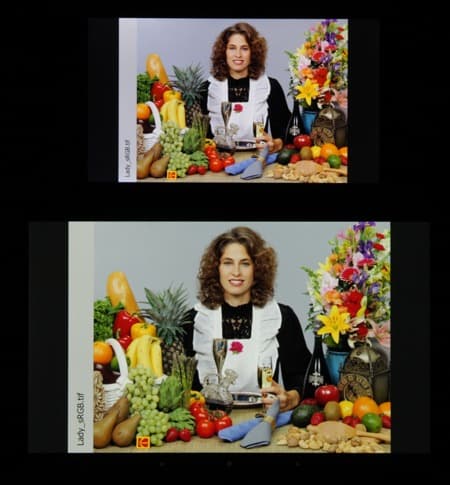 Обзор смартфона Wexler Zen 5+. Тестирование дисплея