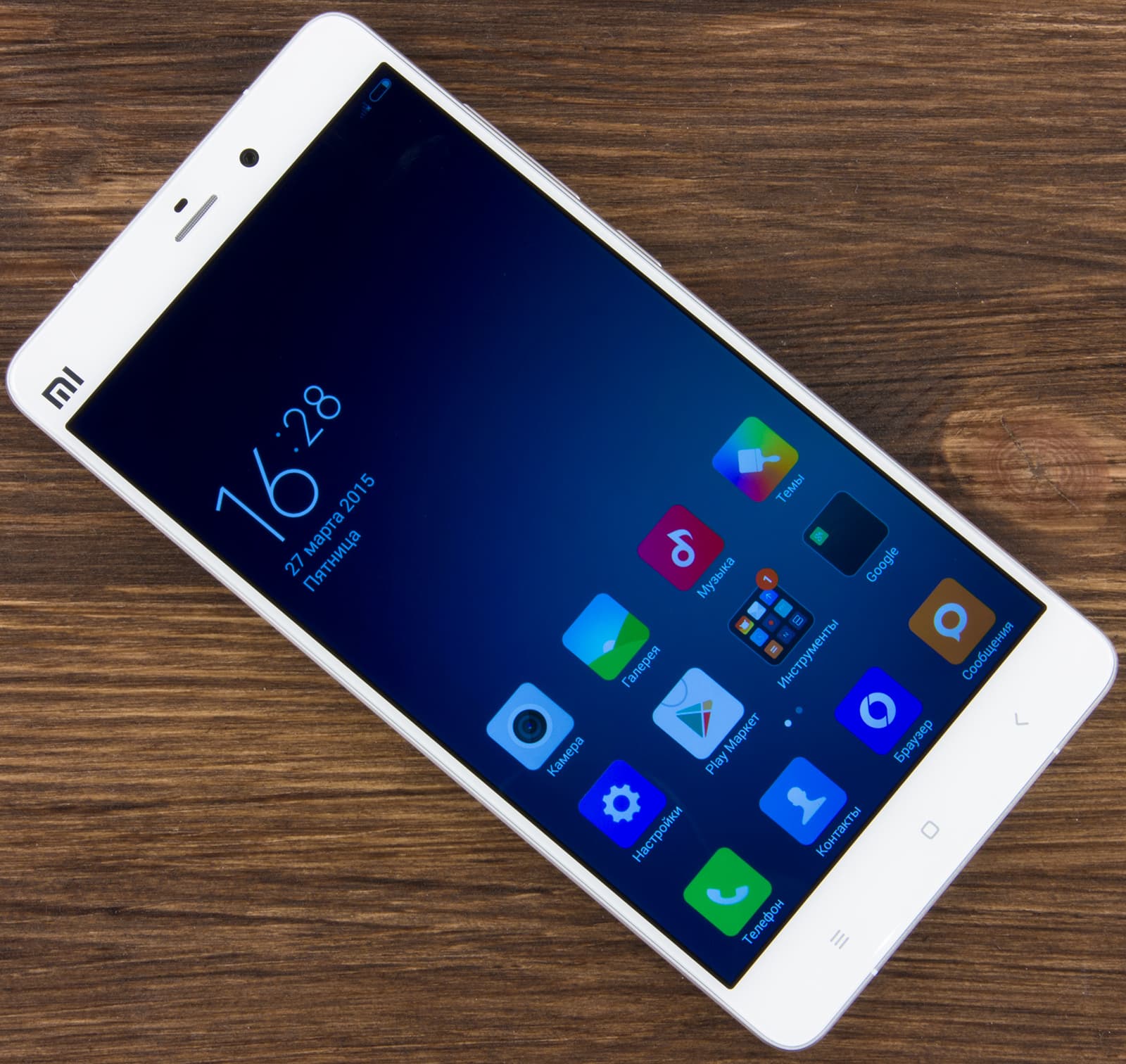 Внешний вид Xiaomi Mi Note