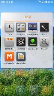 Интерфейс MIUI в Xiaomi Mi-Two