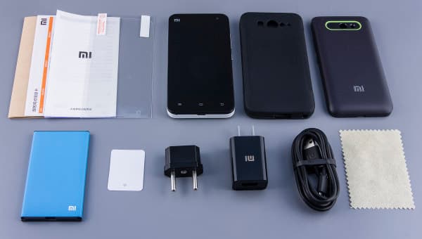 Комплект поставки Xiaomi Mi2S