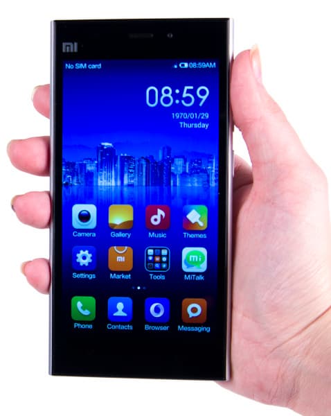 Внешний вид Xiaomi Mi3