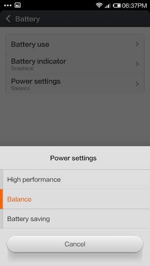 Настройки Xiaomi Mi3
