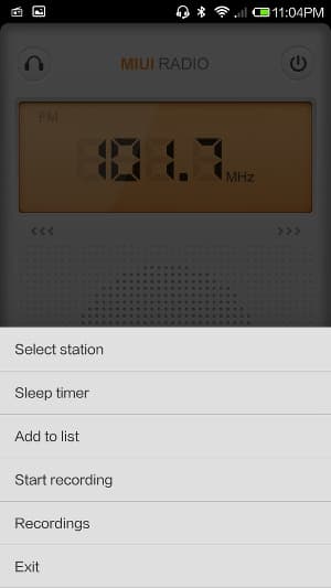 FM-радио Xiaomi Mi3
