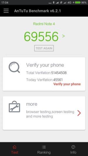 Смартфон Xiaomi Redmi Note 4
