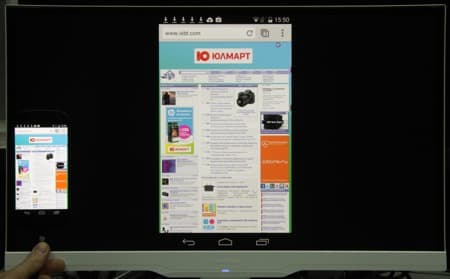 Обзор смартфона Yotaphone 2. SlimPort — вывод на монитор