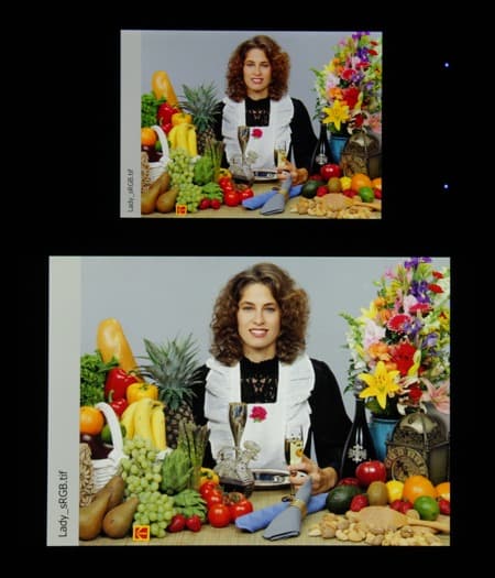 Обзор смартфона ZTE Blade S7. Тестирование дисплея