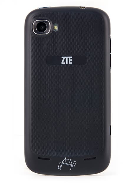 Обзор ZTE V970. Обратная панель коммуникатора