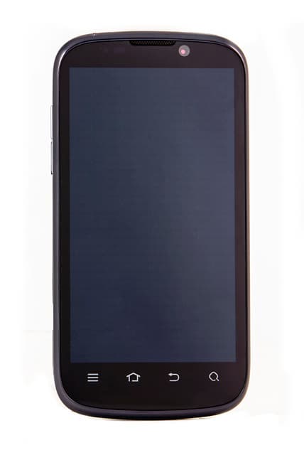 Обзор ZTE V970. Лицевая панель коммуникатора