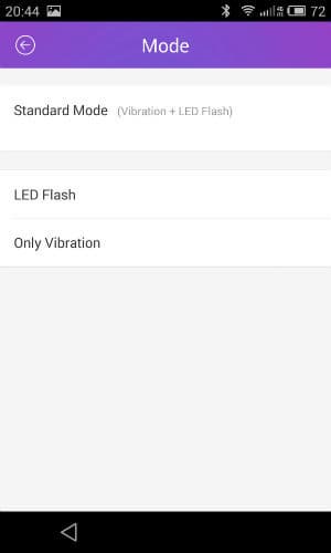 Скриншот приложения inHealth для часов inWatch Pi
