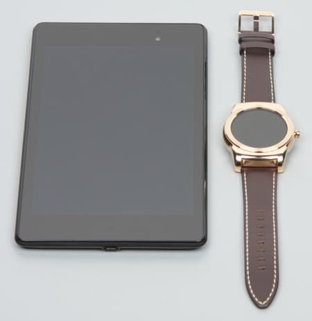 Обзор умных часов LG Watch Urbane. Тестирование дисплея