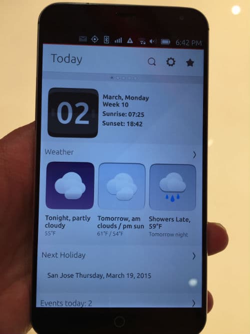 Стенд Ubuntu на Mobile World Congress 2015