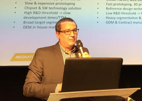 Фото с мероприятия MediaTek на MWC 2015