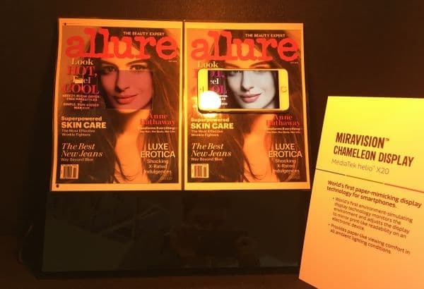 Фото со стенда MediaTek на MWC 2016