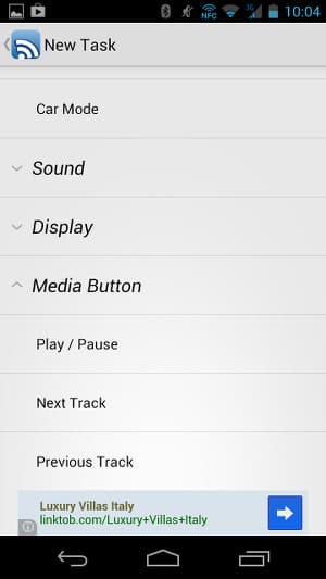 Назначение действий меткам в AnyTAG NFC Launcher Назначение действий меткам в AnyTAG NFC Launcher