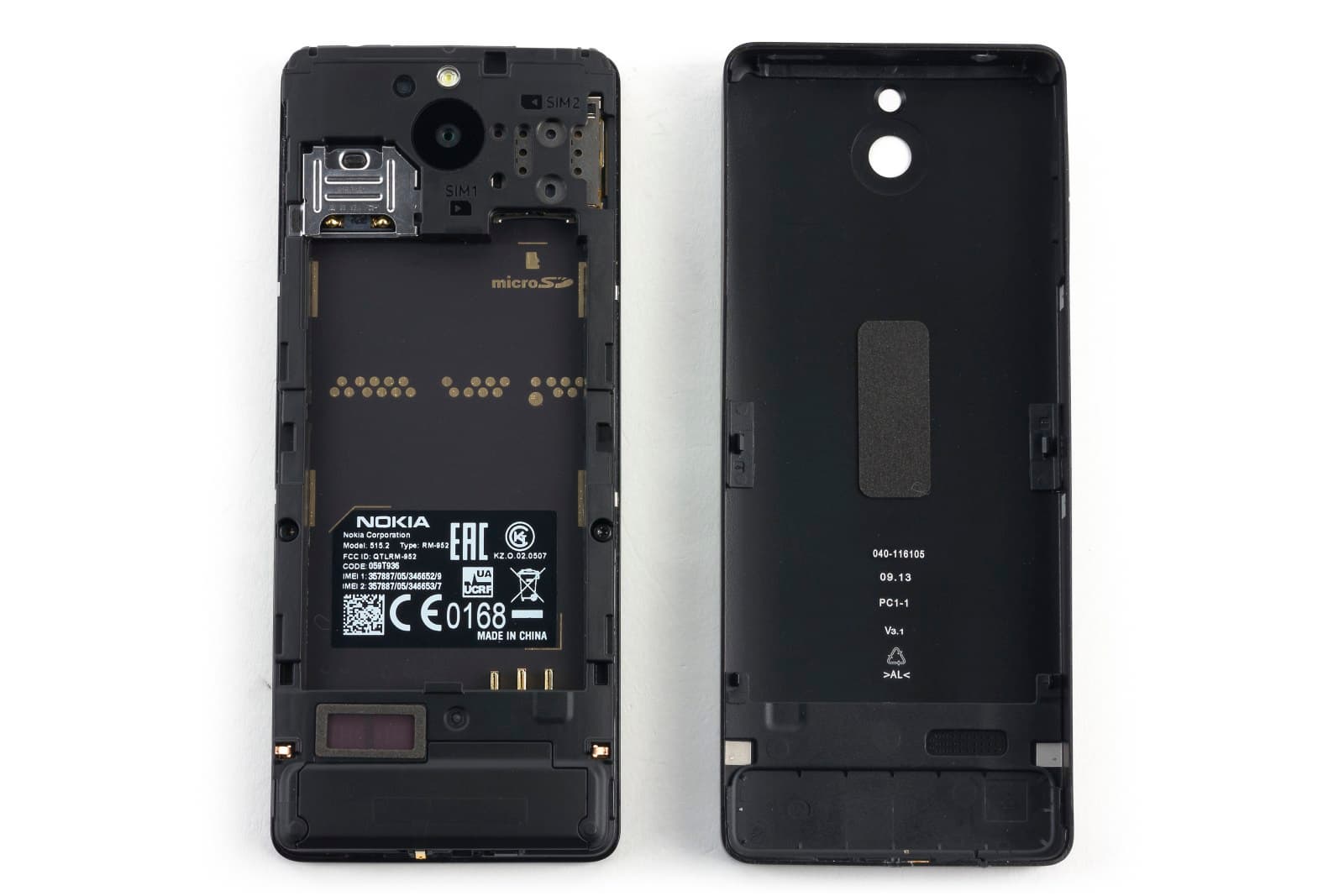 Дизайн телефона Nokia 515