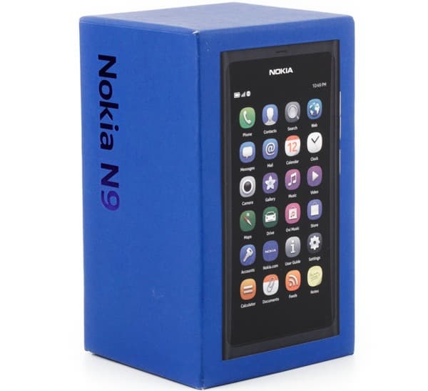 Коробка смартфона Nokia N9
