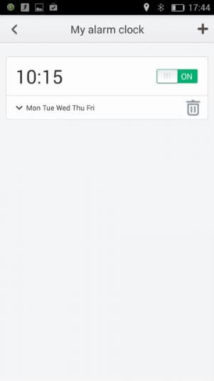 Скриншот приложения Oppo O-Band