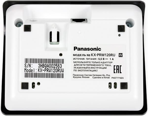 Дизайн DECT-телефона Panasonic KX-PRW120RU