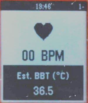 Скриншот с умных часов Pebble