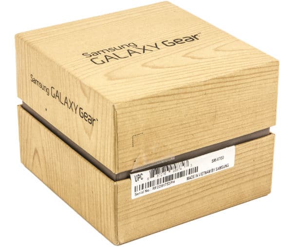 Коробка умных часов Samsung Galaxy Gear