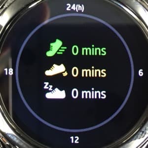 Снимок экрана Samsung Gear S2