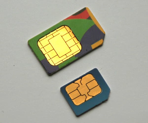 Mini-SIM и Micro-SIM