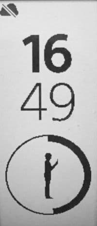 Снимок экрана браслета Sony SmartBand Talk SWR30